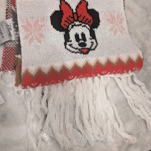 Brand NWOT Limited Edition Disney x Forever 21 Mickey & Minnie Scarf - Picture 4 of 10